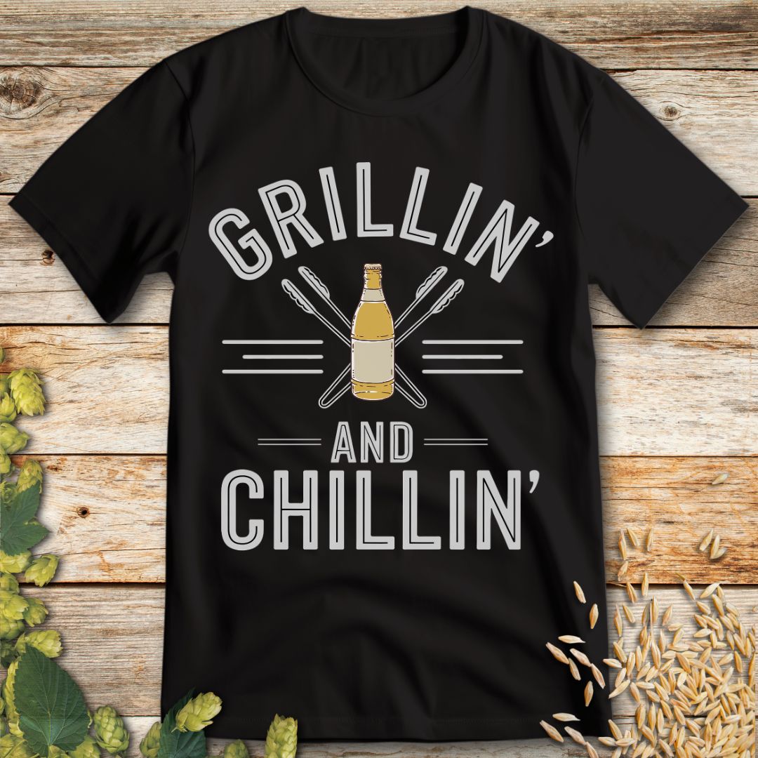 Backyard Brews T-Shirt in Black - Funny beer shirt for craft beer lovers