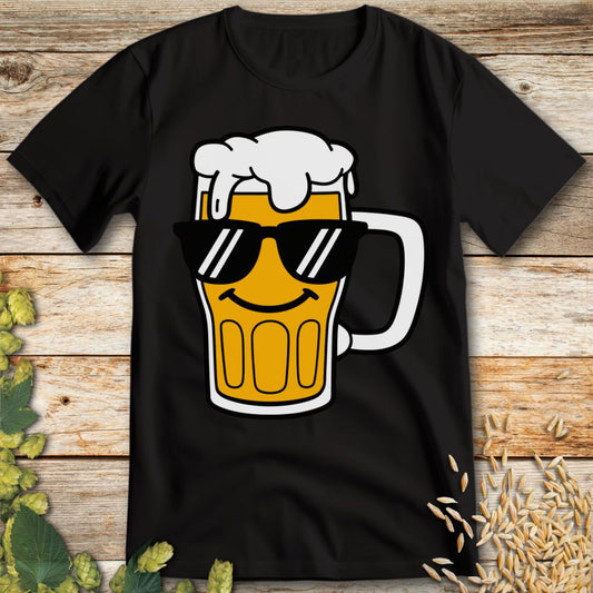 Cool Beer Mug T-Shirt in Black - Funny beer shirt for craft beer lovers